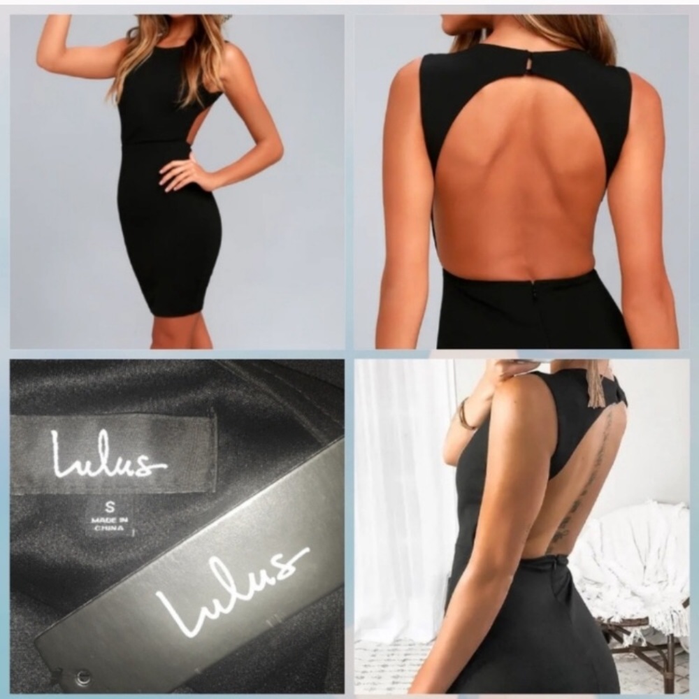 Lulus backless dress